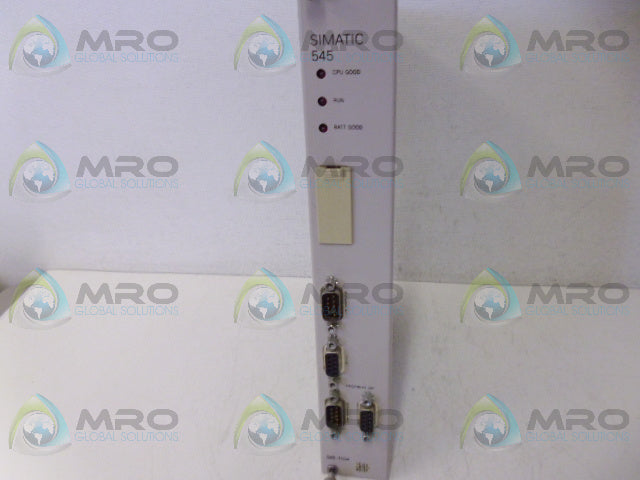 SIEMENS 545-1104 CPU *NEW NO BOX*