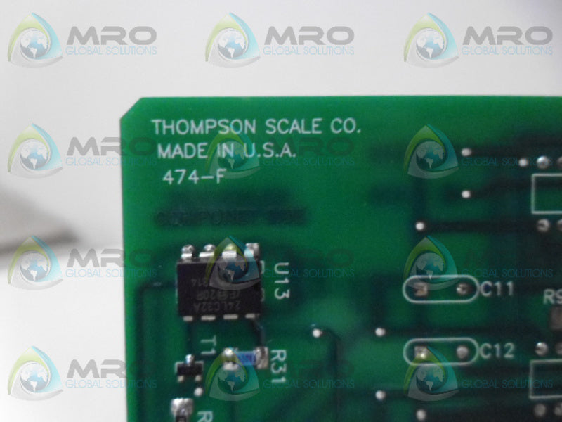 THOMPSON SCALE 474-F LOAD CELL DIGITIZER CARD  UNMP