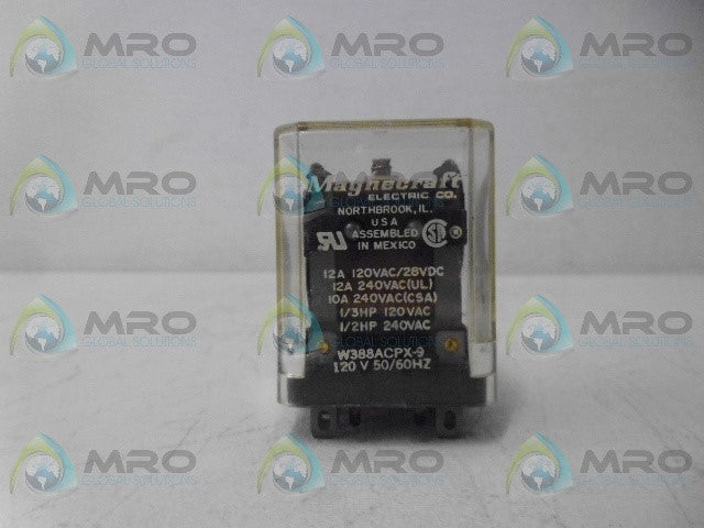 MAGNECRAFT W388ACPX-9 RELAY 120VAC *NEW NO BOX*