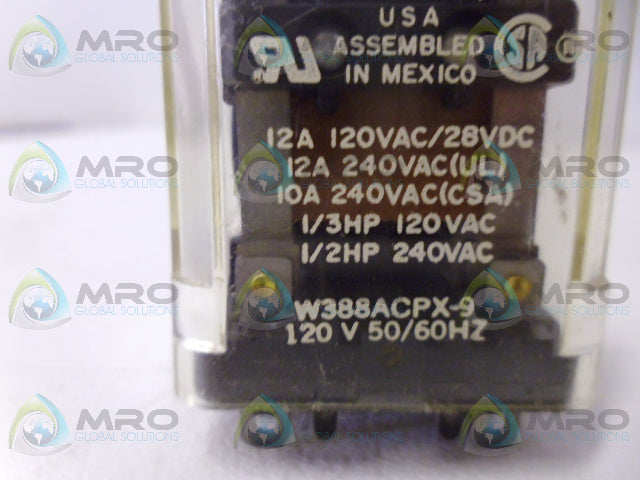MAGNECRAFT W388ACPX-9 RELAY 120VAC *NEW NO BOX*