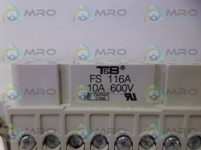 T&B FS116A CONNECTOR *NEW NO BOX*