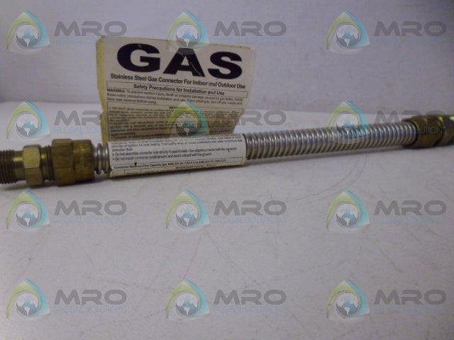 DORMONT DM-1061 STAINLESS STEEL GAS CONNECTOR *NEW NO BOX*