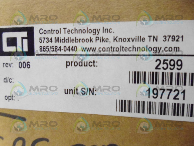CTI 2599 OUTPUT MODULE *NEW IN BOX*
