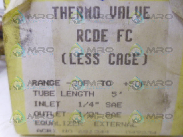 ALCO RCDE FC THERMO VALVE *NEW IN BOX*