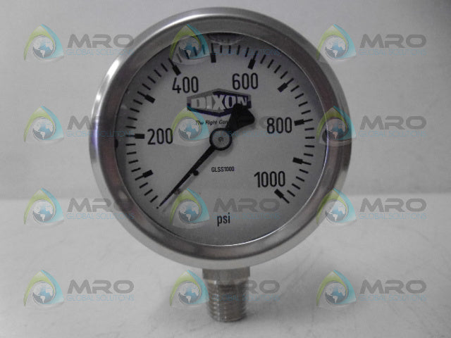 DIXON GLSS1000 GAUGE 1000PSI *NEW IN BOX*