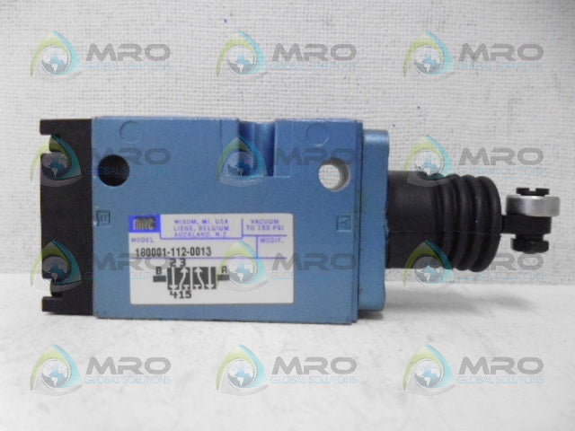 MAC 180001-112-0013 VALVE *NEW IN BOX*