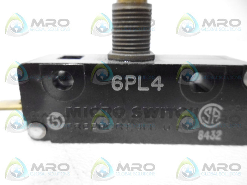 MICRO SWITCH 6PL4 SWITCH *NEW NO BOX*