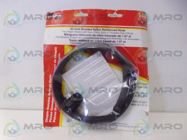 CHAPIN 6-6136 REINFORCED HOSE *NEW IN ORIGINAL PACKAGE*