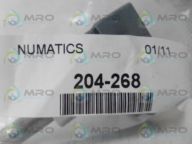 NUMATICS 204-268 END CAP *NEW IN FACTORY BAG*