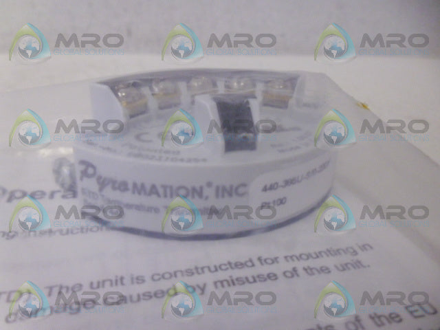 PYROMATION PT100 440-385U-S TEMPERATURE TRANSMITTER 0/300F *NEW IN FACTORY BAG*