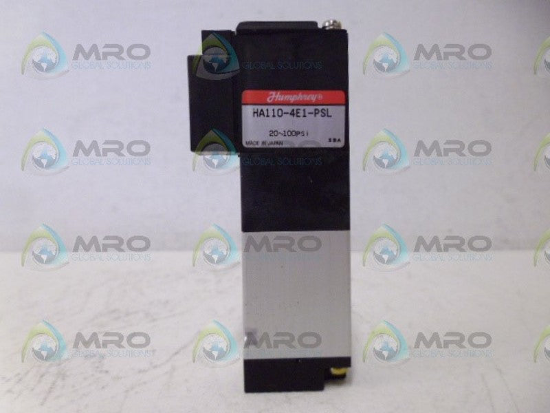 HUMPHREY HA110-4E1-PSL  * NEW NO BOX *