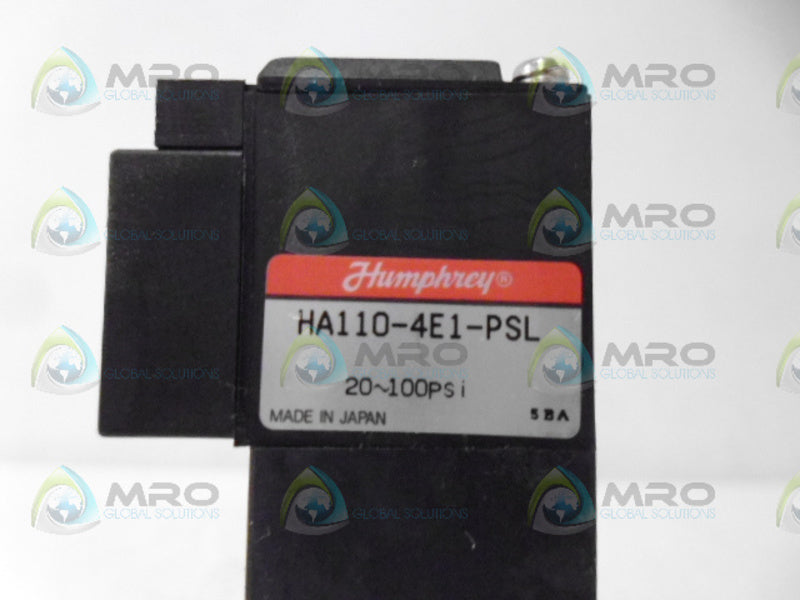 HUMPHREY HA110-4E1-PSL  * NEW NO BOX *