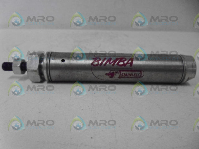 BIMBA 041.5-NR PNEUMATIC CYLINDER *USED*