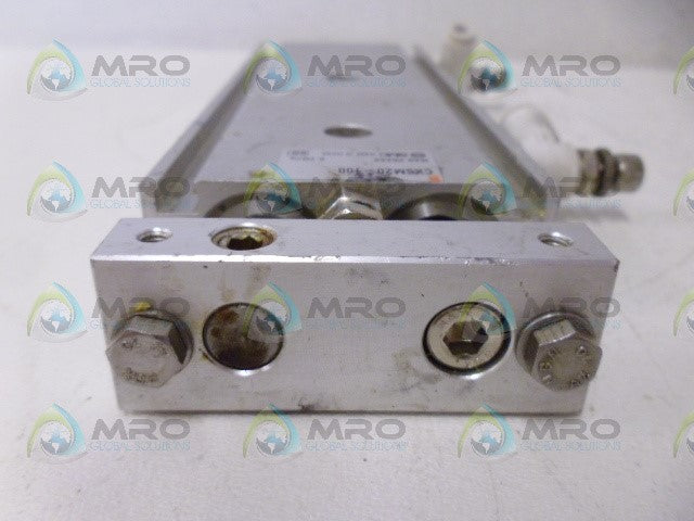 SMC CXSM20-100 DUAL ROD CYLINDER *USED*
