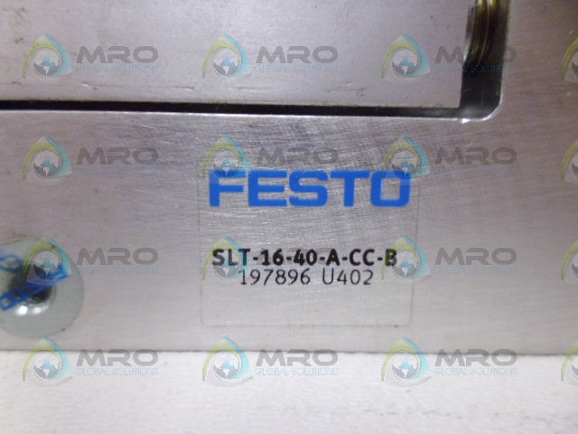 FESTO SLT-16-40-A-CC-B MINI SLIDE *NEW NO BOX*