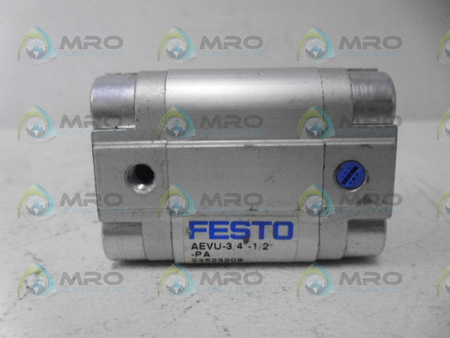 FESTO AEVU-3/4-1/2-PA CYLINDER *NEW NO BOX*