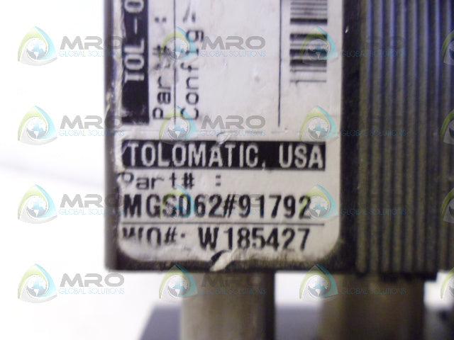 TOLOMATIC MGS062 COUPLED SLIDES *NEW NO BOX*