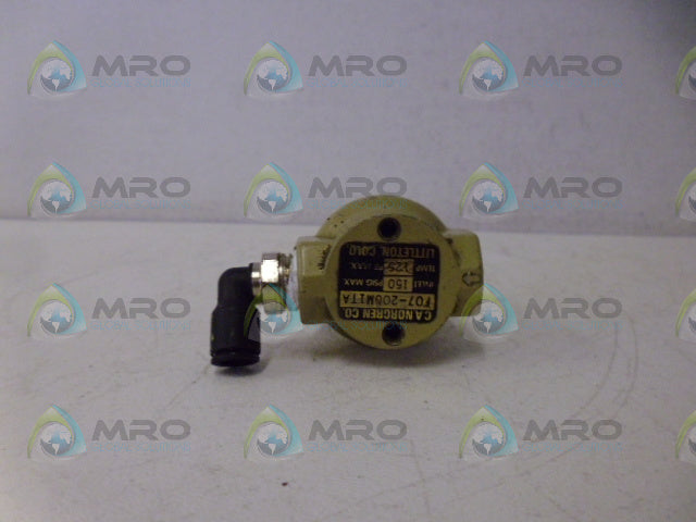 NORGREN F07-200-M1TA PNEUMATIC FILTER *USED*