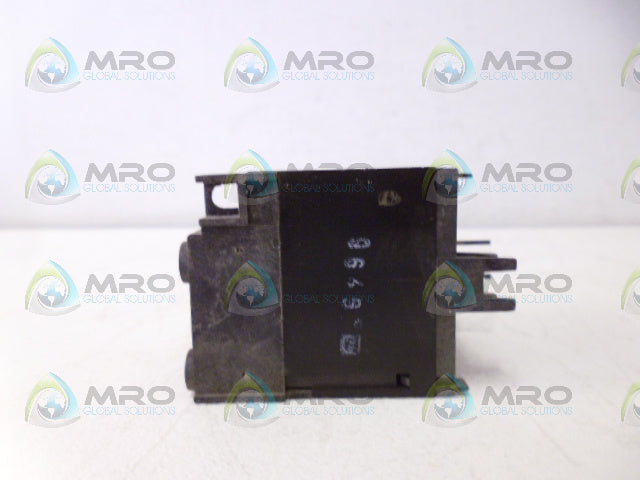 TELEMECANIQUE LR2K0314 OVERLOAD RELAY *USED*