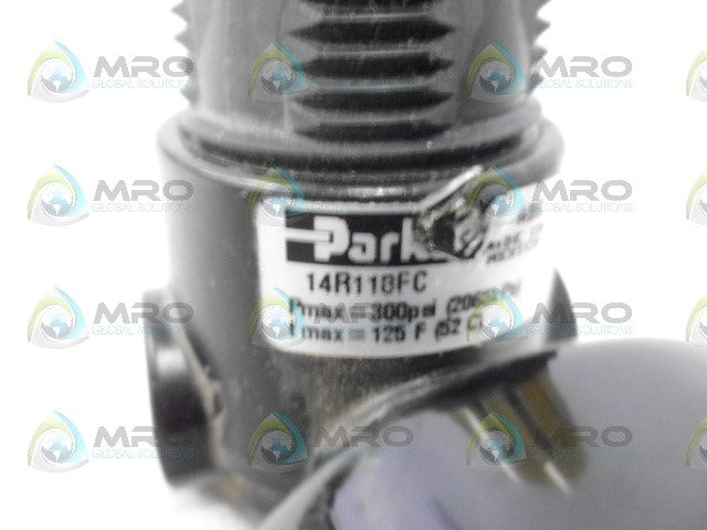 PARKER 14R118FC REGULATOR (AS PICTURED) *USED*