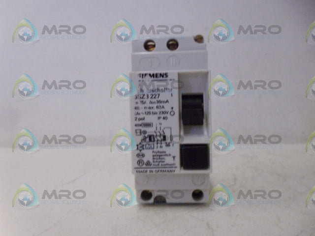 SIEMENS 5SZ3227 MANUAL CONTACTOR STARTER *NEW NO BOX*