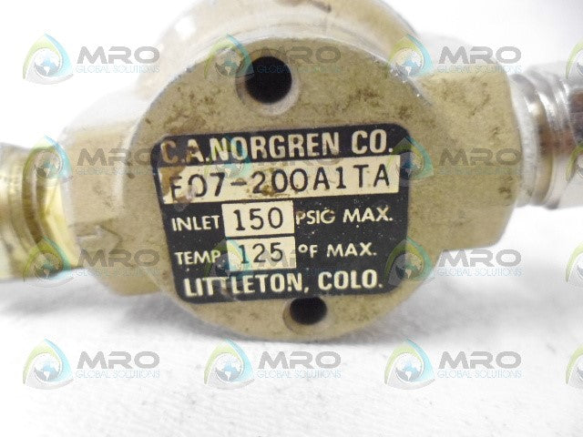 NORGREN F07-200AITA FILTER *USED*