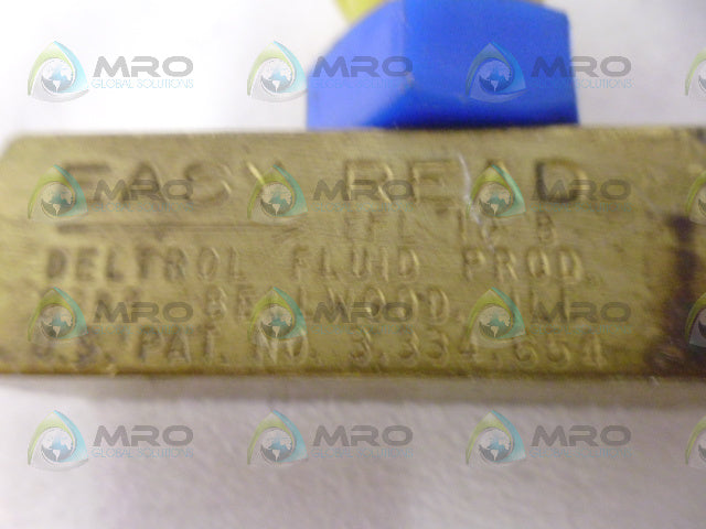 DELTROL EFL10B FLUID REGULATOR *USED*