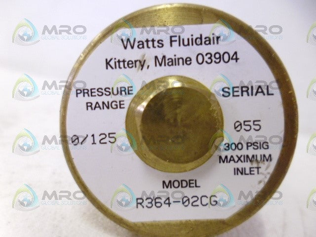 WATTS R364-02CG MINI REGULATOR *NEW NO BOX*