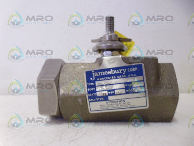 JAMESBURY 1-1/4A 3600MT MODR *NEW NO BOX*