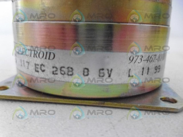 ELECTROID 117-EC-26B-8-6V-L BRAKE ASSEMBLY *NEW NO BOX*
