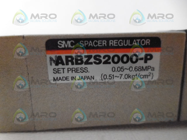 SMC ARBZS2000-P SPACER REGULATOR DIAL *NEW NO BOX*