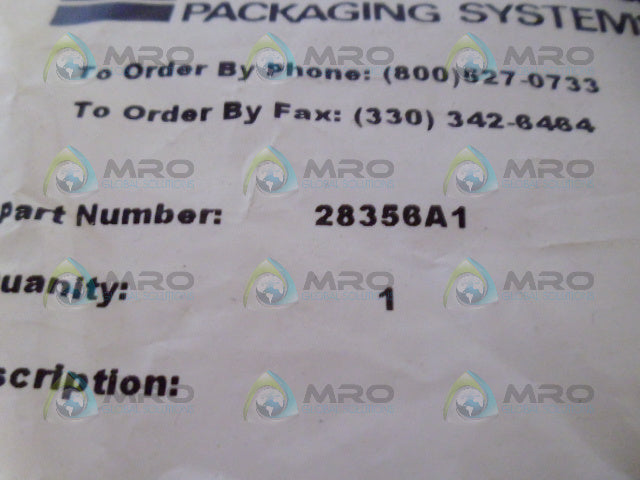 AUTOMATED PACKING 28356A1 MODULE *NEW IN FACTORY BAG*