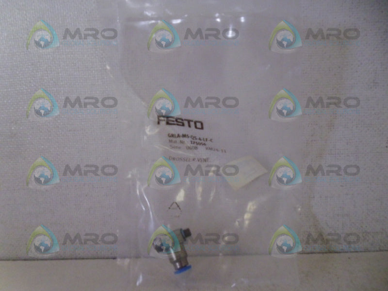 FESTO GRLA-M5-QS-4-LF-C * NEW IN FACTORY BAG *