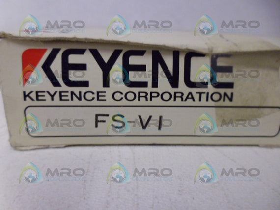 KEYENCE FS-VI PHOTOELECTRIC FIBER OPTIC AMPLIFIER *NEW IN BOX*