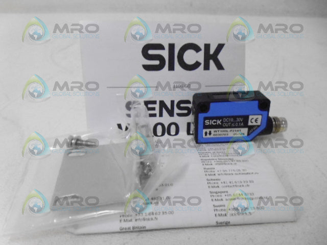 SICK WT100L-F2141 PROXIMITY SENSOR *NEW IN BOX*