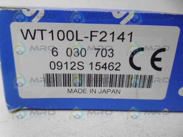 SICK WT100L-F2141 PROXIMITY SENSOR *NEW IN BOX*