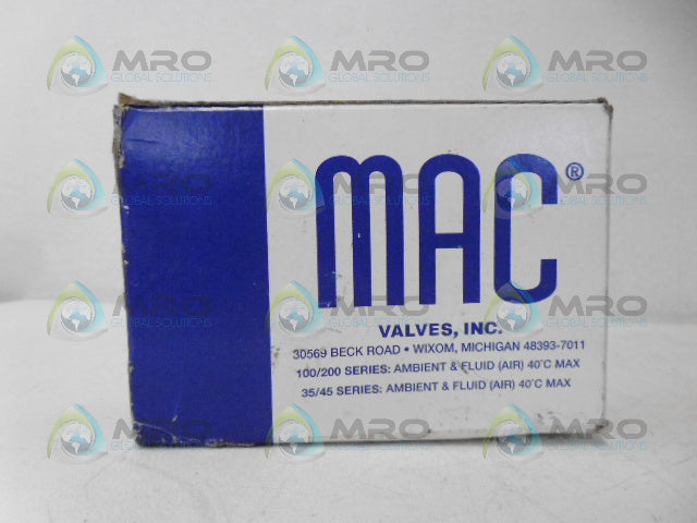MAC 912B-PM-551BA SOLENOID VALVE *NEW IN BOX*