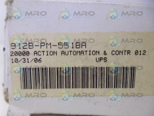 MAC 912B-PM-551BA SOLENOID VALVE *NEW IN BOX*