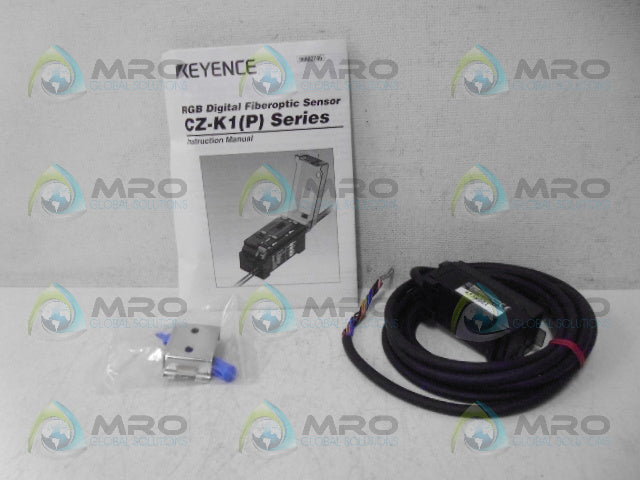 KEYENCE CZ-K1 FIBER OPTIC DIGITAL AMPLIFIER *NEW IN BOX*