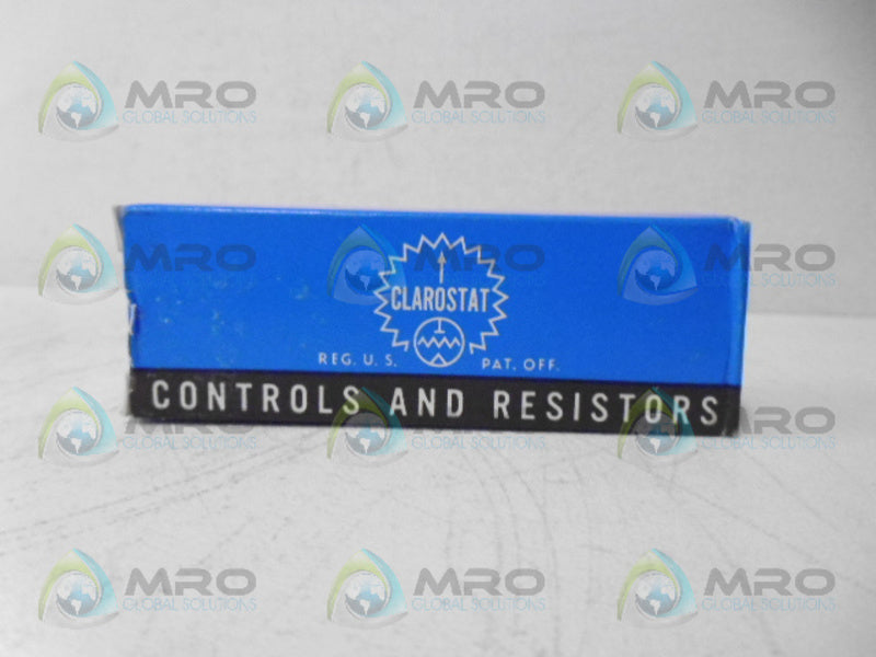 CLAROSTAT 380C1 POTENTIOMETER 1000OHMS *NEW IN BOX*