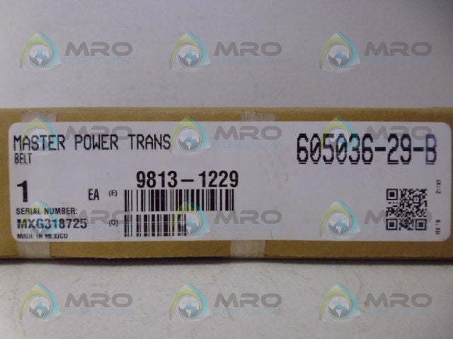 REEVES 605036-29-B OIL/HEAT RESISTANT BELT *NEW IN BOX*