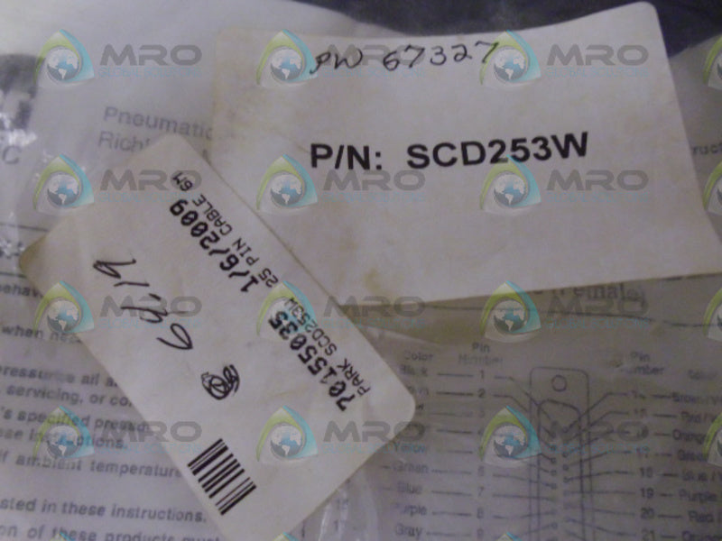 PARKER SCD253W CABLE *NEW IN FACTORY BAG*