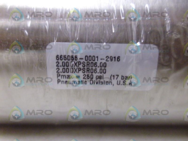 PARKER 2.00DXPSR06.00 CYLINDER * NEW IN ORIGINAL PACKAGE *