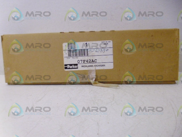 PARKER 07F42AC PNEUMATIC FILTER *NEW IN BOX*