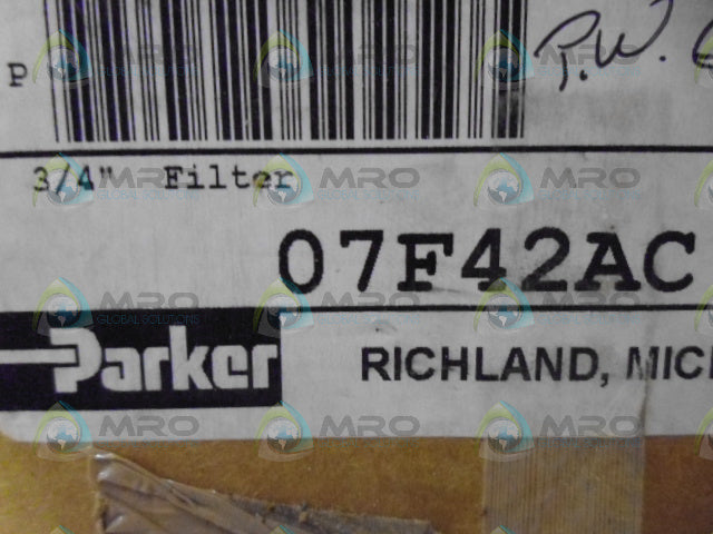 PARKER 07F42AC PNEUMATIC FILTER *NEW IN BOX*