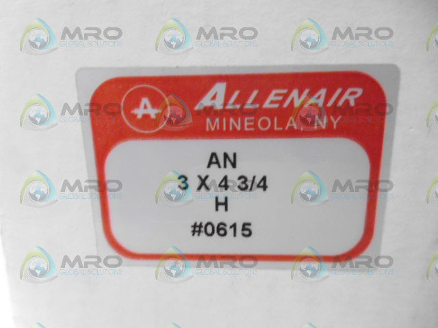 ALLENAIR AN3X4-3/4H PNEUMATIC CYLINDER *NEW IN BOX*