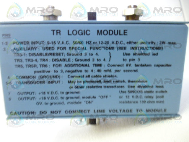 HONEYWELL FE-TR4 LOGIC MODULE AMPLIFIER *NEW NO BOX*
