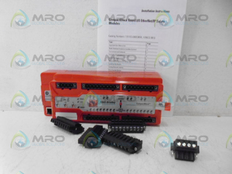 ALLEN BRADLEY 1791ESIB8X0BV4 SER. A ETHERNET BLOCK *NEW IN BOX*