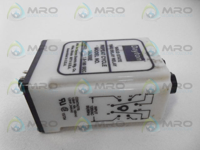 DAYTON 1A368E  TIME DELAY RELAY *NEW NO BOX*