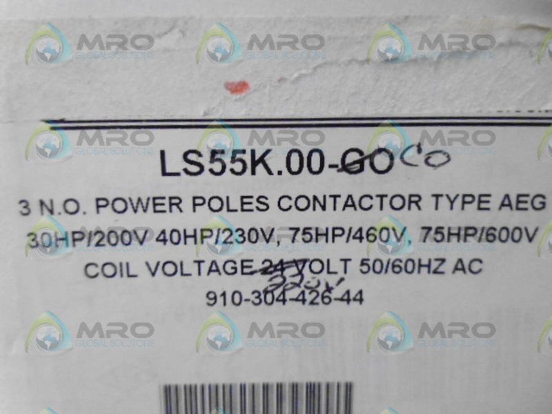 AEG LS55K.00-CO CONTACTOR *NEW IN BOX*